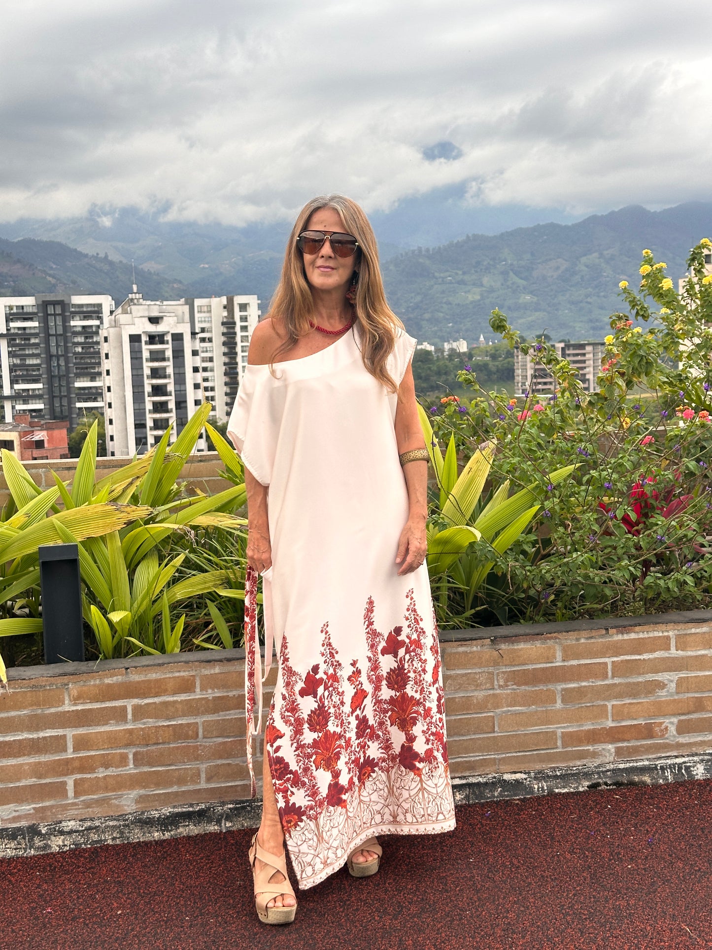 Vestido Azulea Blanco