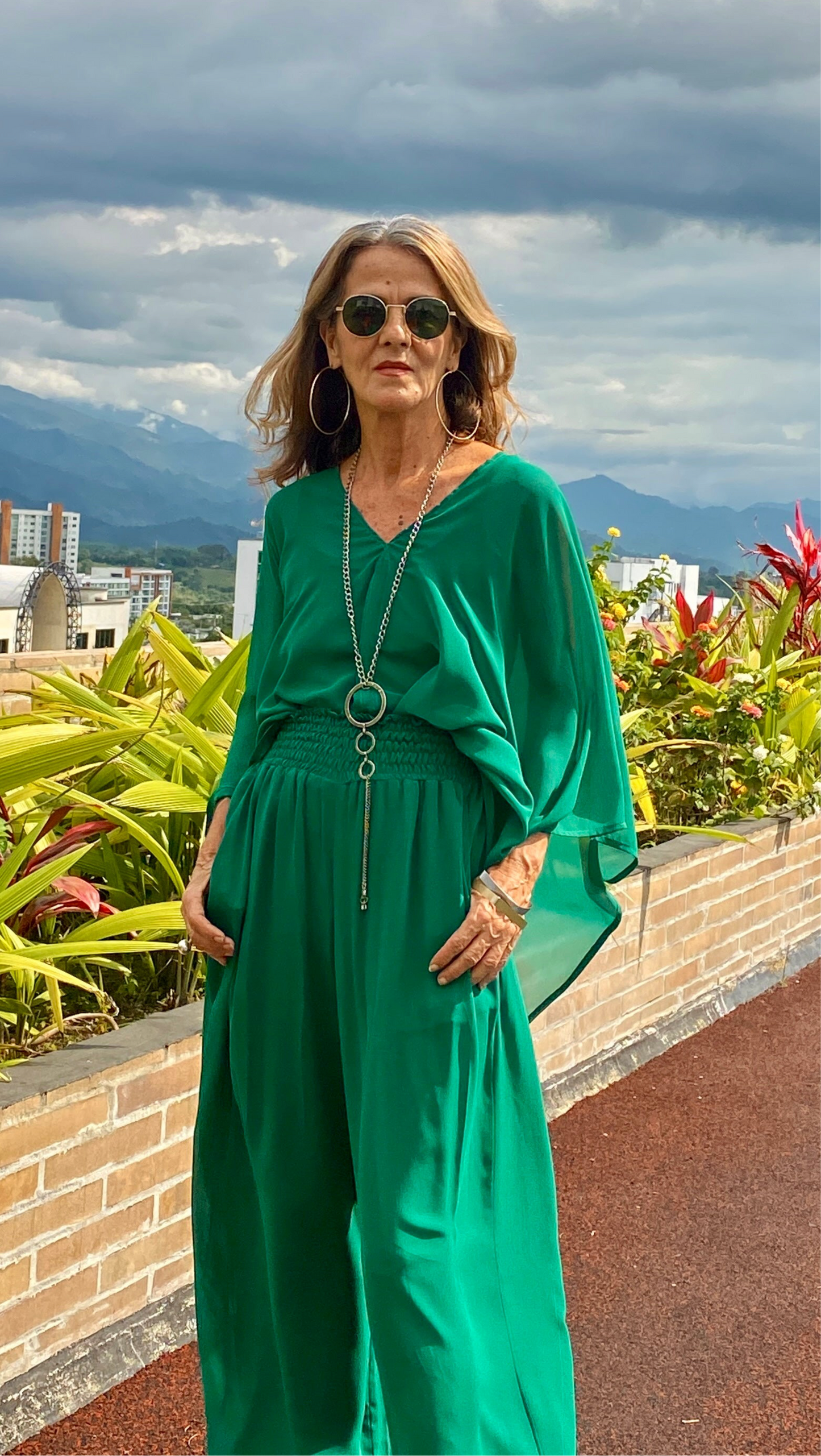 Conjunto Indonesia- Pantalón enresortado
