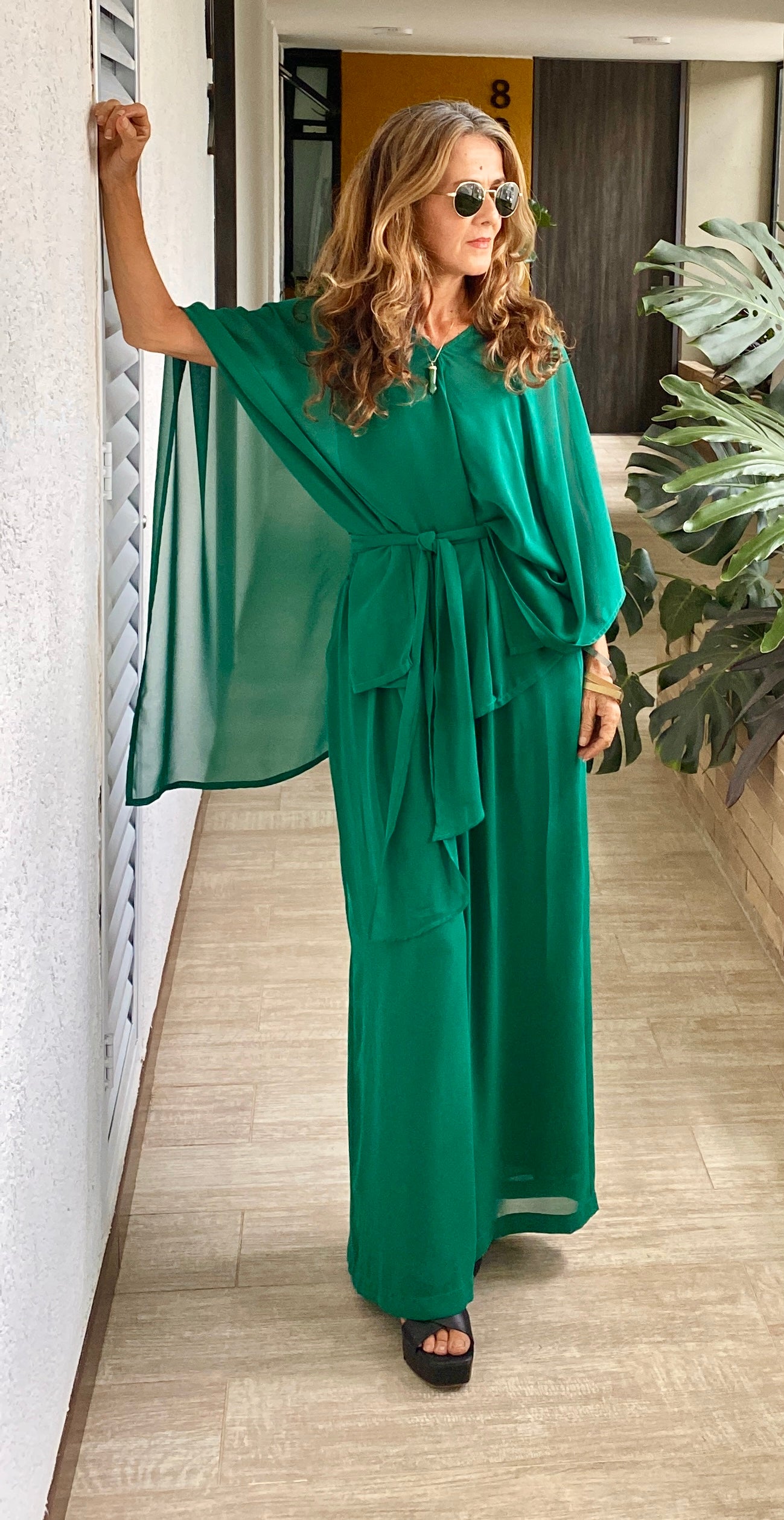 Conjunto Indonesia- Pantalón enresortado