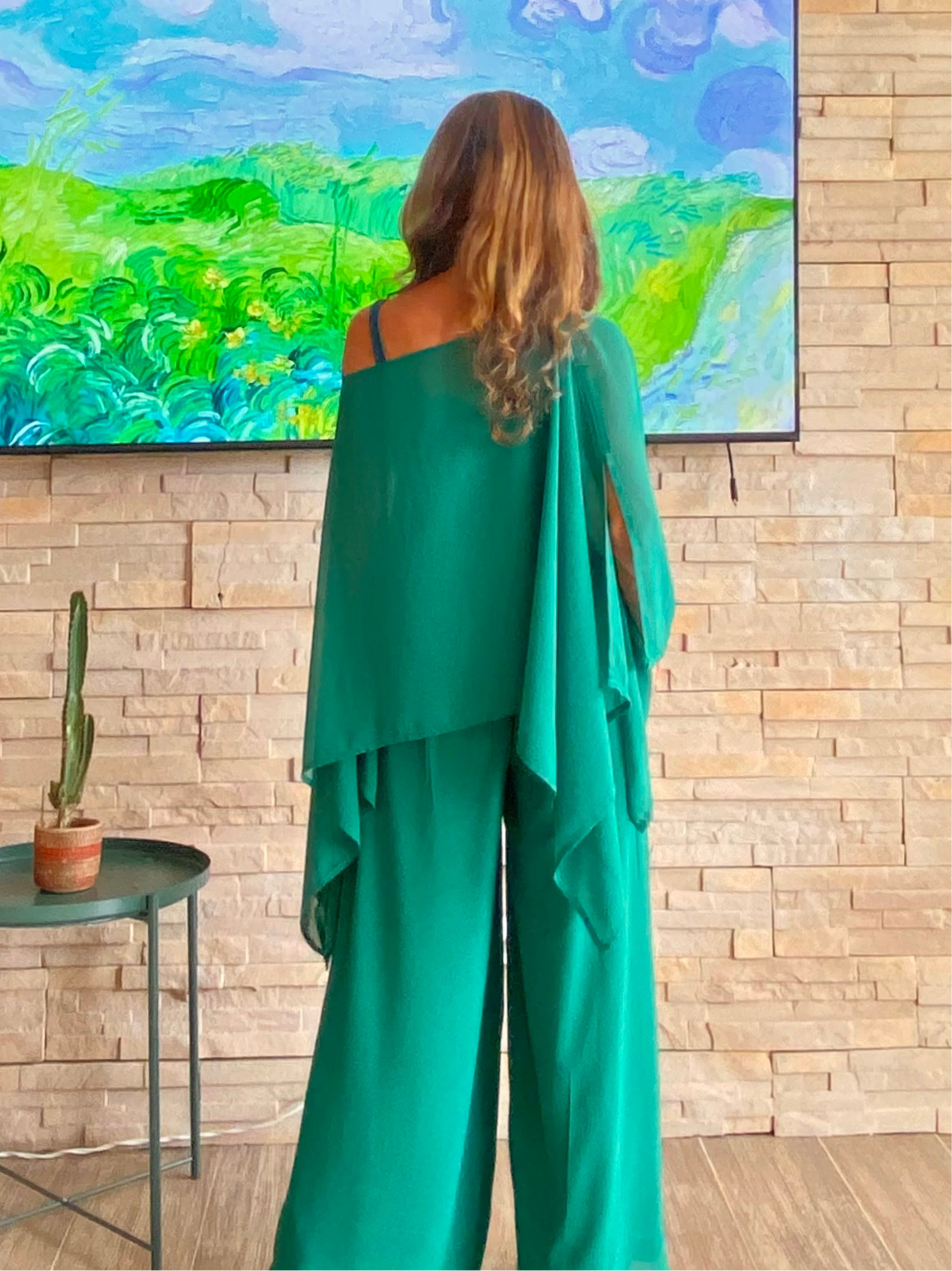 Conjunto Indonesia- Pantalón enresortado