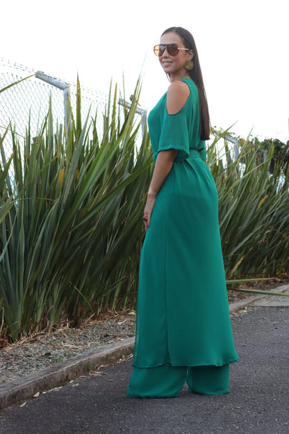 Conjunto Ilusión verde