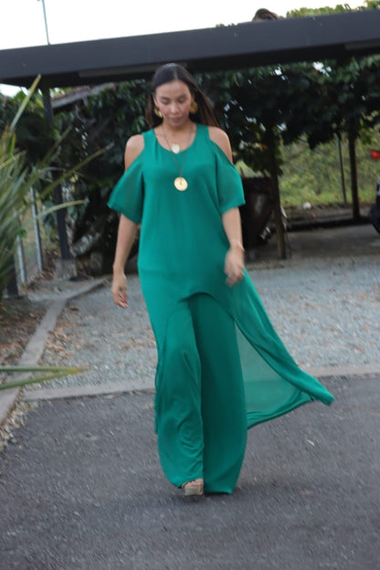 Conjunto Ilusión verde