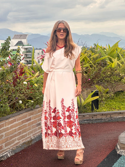 Vestido Azulea Blanco
