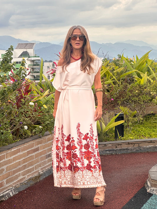 Vestido Azulea Blanco