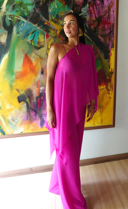 Conjunto Indonesia Fucsia